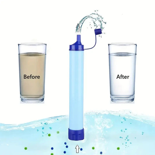 Water Filter Straw – Portable Survival Water Purifier for Emergency Use