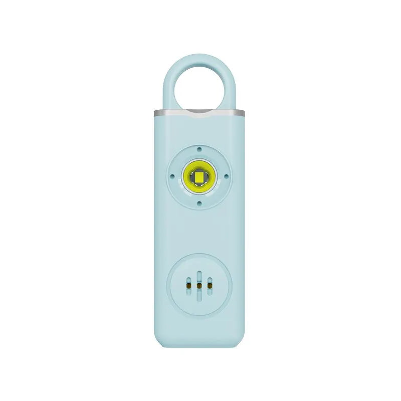 Personal Safety Alarm with LED Light – 130dB Emergency Siren with Rechargeable Battery