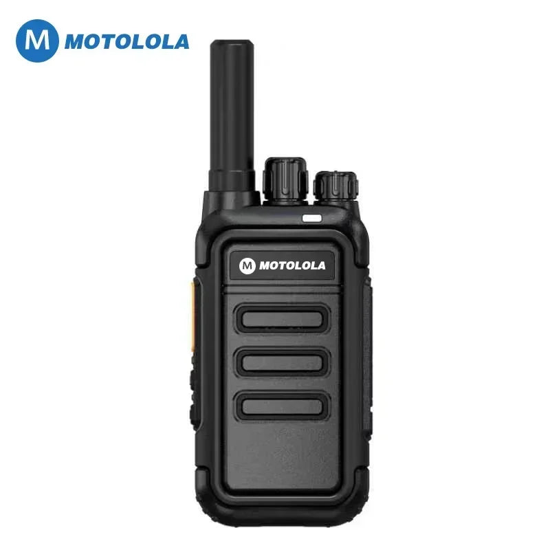 Motolola F1 Mini Walkie Talkie Set – Long Range Two-Way Radio with 16 Channels (2 Pack)