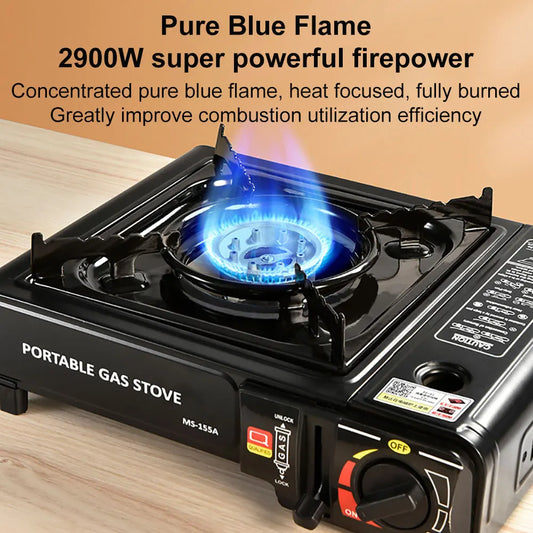 Portable Outdoor Gas Stove – Small, Strong, and Easy to Carry