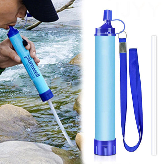Water Filter Straw – Portable Survival Water Purifier for Emergency Use